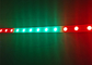 Ελαφριές 24W τοίχων των υπαίθριων οδηγήσεων γραμμικές RGB 4 πλευρές Bendable Grazer για τον κυρτό τοίχο